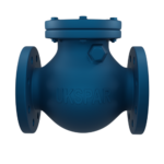 Зворотний клапан поворотний фланцевий чавунний, диск-чавун GG25, PN16