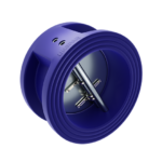 Зворотний клапан двостулковий міжфланцевий чавунний, стулки-нж сталь 304, VITON, PN16