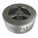 Зворотний клапан підпружинений міжфланцевий нержавіючий, тарілка-нж сталь 316, PN25