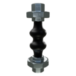 Вібровставка муфтова гумова, EPDM, PN16