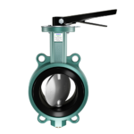 Затвор поворотний міжфланцевий чавунний, диск-нж сталь 304, EPDM, PN16