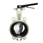 Затвор поворотний міжфланцевий бронзовий, диск-C95400, EPDM, PN16