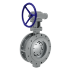 Затвор фланцевий з ексцентриком нержавіючий, диск-нж сталь 304, PN16