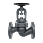 Вентиль сильфонний фланцевий чавунний, PN16