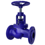 Вентиль (клапан) запірний фланцевий чавунний, тарілка-нж сталь, PN16