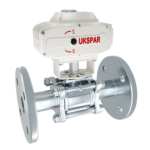 Кран кульовий фланцевий з електроприводом, PN16