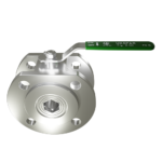 Кран кульовий фланцевий нержавіючий, куля-нж сталь 304, PTFE, PN16