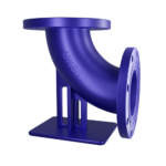 Коліно з упором фланцеве чавунне, PN16