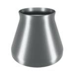 The transition is welded concentric stainless