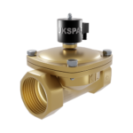 Solenoid valve normally closed with long-acting coil