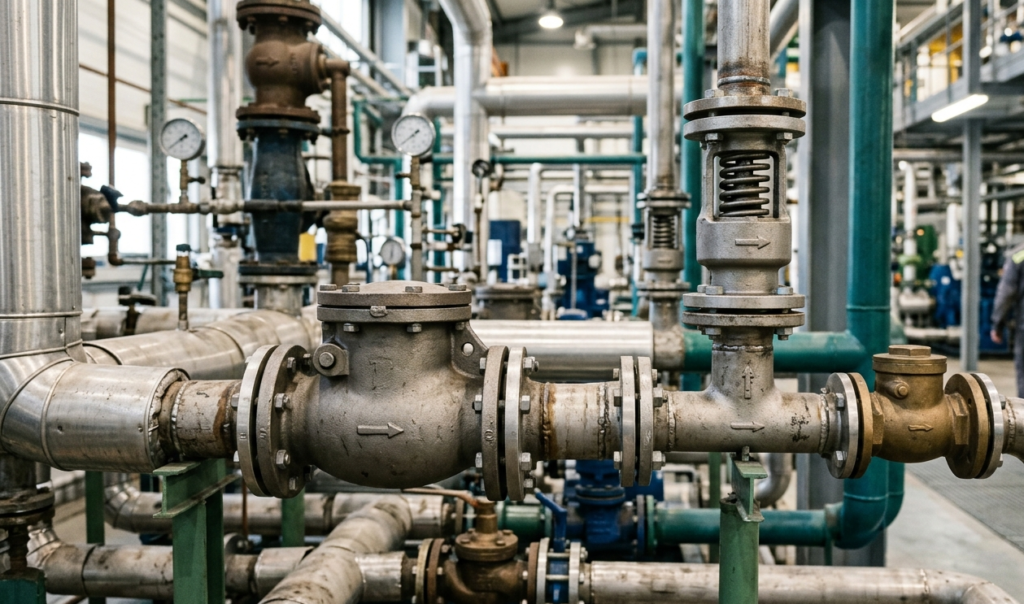 Types of check valves: their principle of operation and application