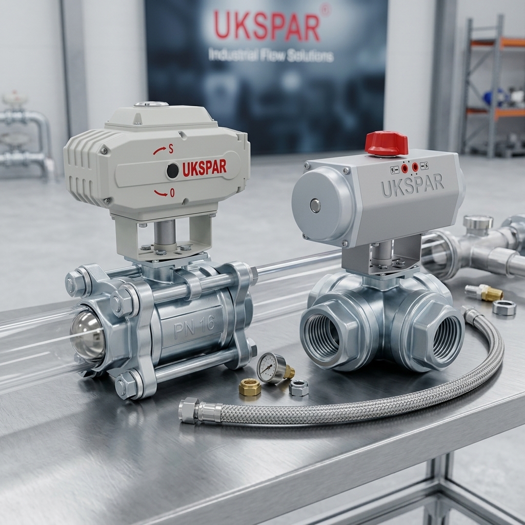 Ball valve with electric or pneumatic drive: differences, advantages and choice - UKSPAR - photo 20 Ball valve with electric or pneumatic drive: differences, advantages and choice